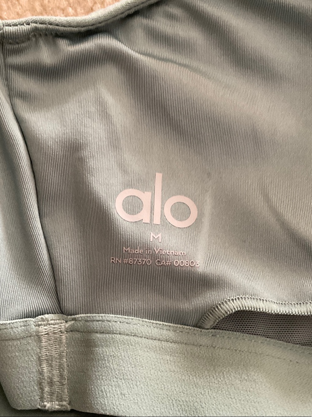 ALO Yoga Tennis Dress in Botanical Green - Picture 5 of 5